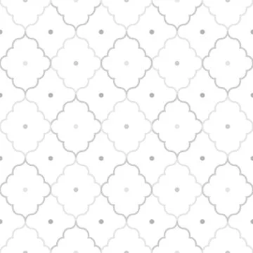 Decorative seamless ornamental geometric pattern. Grid repeatable vintage Illustrazione stock
