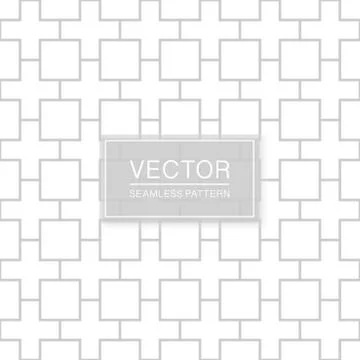Decorative seamless ornamental pattern - delicate grid design. Geometric Illustrazione stock