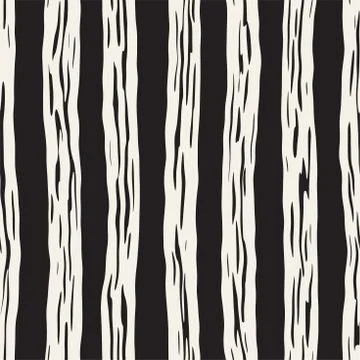 Decorative seamless pattern with doodle lines. Hand painted grungy wavy str.. 스톡 일러스트