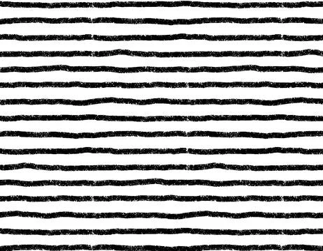 Decorative seamless pattern with hand drawn shapes. Hand painted grunge ink.. Stock Illustration