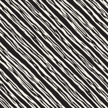 Decorative seamless pattern with handdrawn doodle lines. Hand painted grung.. 스톡 일러스트