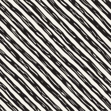 Decorative seamless pattern with handdrawn doodle lines. Hand painted grung.. 스톡 일러스트