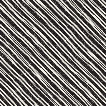 Decorative seamless pattern with handdrawn doodle lines. Hand painted grungy  스톡 일러스트