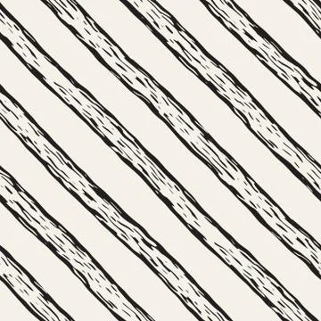 Decorative seamless pattern with handdrawn doodle lines. Hand painted grungy  스톡 일러스트