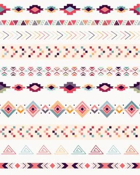 Decorative seamless pattern Stock Illustration