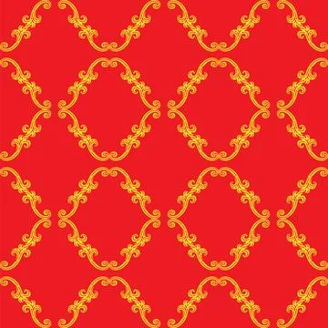 Decorative seamless pattern ornamental modular border vector 스톡 일러스트