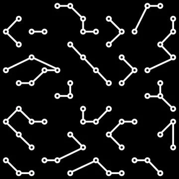 Decorative seamless simple pattern Stock Illustration