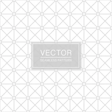 Decorative seamless stylish pattern - simple geometric design. Abstract trendy Illustrazione stock