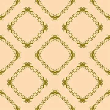 Decorative seamless texture. Creative ornamental pattern. Colorful vector bac Stock Illustration