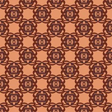 Decorative seamless texture. Creative ornamental pattern. Colorful vector bac Illustrazione stock