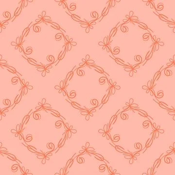 Decorative seamless texture. Creative ornamental pattern. Colorful vector bac Illustrazione stock