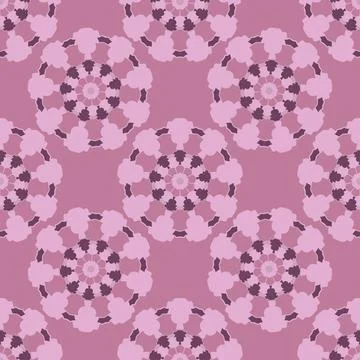 Decorative seamless texture. Creative ornamental pattern. Colorful vector bac Illustration