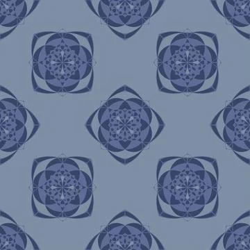 Decorative seamless texture. Creative ornamental pattern. Colorful vector bac 스톡 일러스트