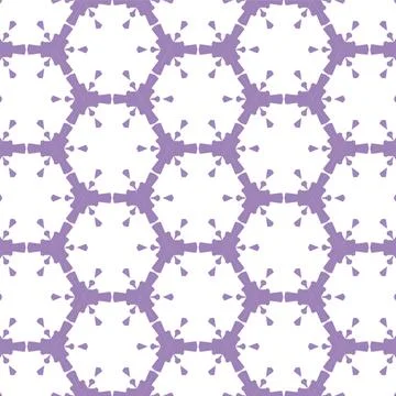 Decorative Seamless Vector Texture Geometric Kaleidoscopic Pattern for Wall.. Illustrazione stock