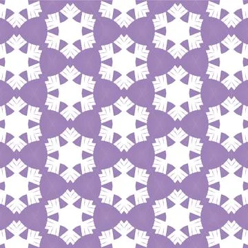 Decorative Seamless Vector Texture Geometric Kaleidoscopic Pattern for Wall.. Illustrazione stock