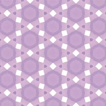 Decorative Seamless Vector Texture Geometric Kaleidoscopic Pattern for Wall.. Illustrazione stock