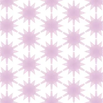 Decorative Seamless Vector Texture Geometric Kaleidoscopic Pattern for Wall.. Stock Photos
