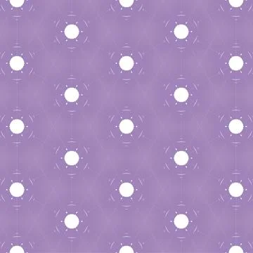 Decorative Seamless Vector Texture Geometric Kaleidoscopic Pattern for Wall.. Stock Photos
