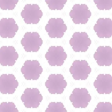Decorative Seamless Vector Texture Geometric Kaleidoscopic Pattern for Wall.. Stock Photos