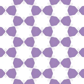 Decorative Seamless Vector Texture Geometric Kaleidoscopic Pattern for Wall.. Stock Photos