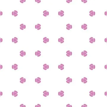 Decorative Seamless Vector Texture Geometric Kaleidoscopic Pattern for Wall.. Stock Photos