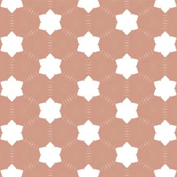 Decorative Seamless Vector Texture Geometric Kaleidoscopic Pattern for Wall.. Stock Photos