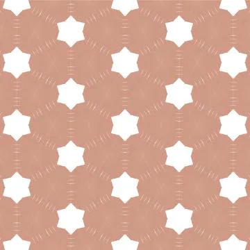 Decorative Seamless Vector Texture Geometric Kaleidoscopic Pattern for Wall.. Stock Photos