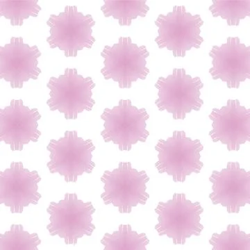 Decorative Seamless Vector Texture Geometric Kaleidoscopic Pattern for Wall.. Stock Photos