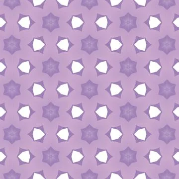 Decorative Seamless Vector Texture Geometric Kaleidoscopic Pattern for Wall.. Stock Photos