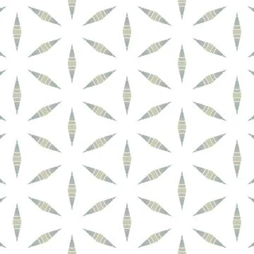 Decorative Seamless Vector Texture Geometric Kaleidoscopic Pattern for Wall.. Stock Photos