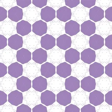 Decorative Seamless Vector Texture Geometric Kaleidoscopic Pattern for Wall.. Stock Photos