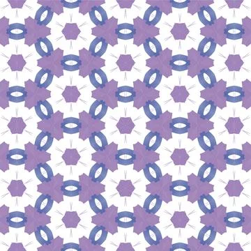 Decorative Seamless Vector Texture Geometric Kaleidoscopic Pattern for Wall.. Stock Photos