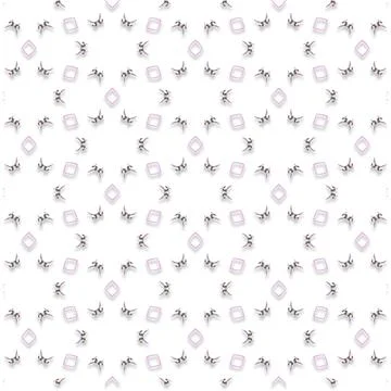 Decorative Seamless Vector Texture Geometric Kaleidoscopic Pattern for Wall.. Stock Photos