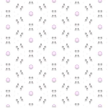 Decorative Seamless Vector Texture Geometric Kaleidoscopic Pattern for Wall.. Stock Photos