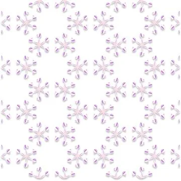 Decorative Seamless Vector Texture Geometric Kaleidoscopic Pattern for Wall.. Stock Photos