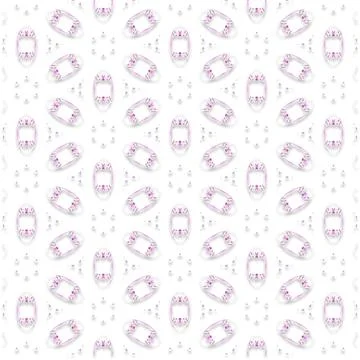 Decorative Seamless Vector Texture Geometric Kaleidoscopic Pattern for Wall.. Stock Photos