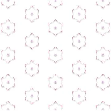 Decorative Seamless Vector Texture Geometric Kaleidoscopic Pattern for Wall.. Foto stock