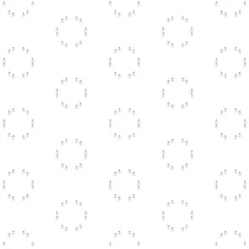 Decorative Seamless Vector Texture Geometric Kaleidoscopic Pattern for Wall.. Stock Photos