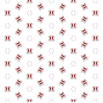 Decorative Seamless Vector Texture Geometric Kaleidoscopic Pattern for Wall.. Stock Photos