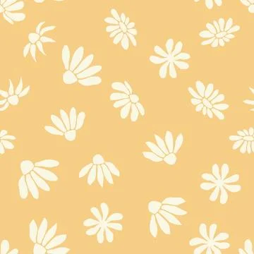 Decorative seamless vintage pattern in classic style with small flowers, dits Illustrazione stock