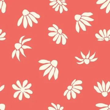 Decorative seamless vintage pattern in classic style with small flowers, dits Stock Illustration