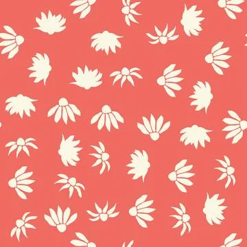Decorative seamless vintage pattern in classic style with small flowers, dits Stock Illustration