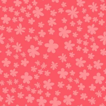 Decorative seamless vintage pattern in classic style with small flowers, dits Stock Illustration