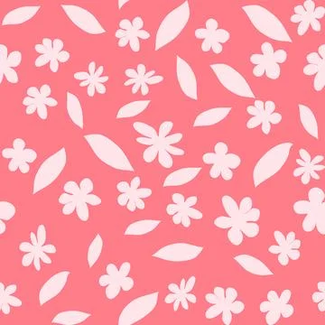 Decorative seamless vintage pattern in classic style with small flowers, dits Stock Illustration