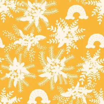 Decorative seamless vintage pattern in classic style with small flowers, dits Illustrazione stock