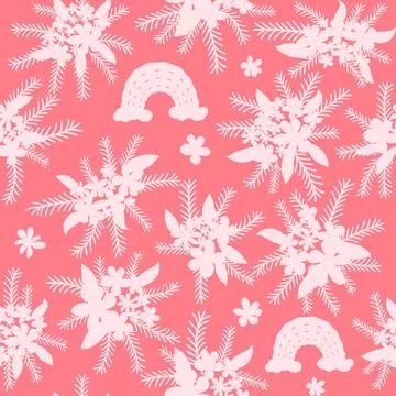 Decorative seamless vintage pattern in classic style with small flowers, dits Illustrazione stock