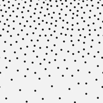 Decorative simple background of falling dots - trendy halftone design Stock Illustration