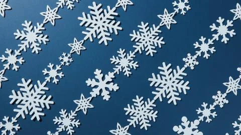 Decorative snowflakes as background Stock-Fotos