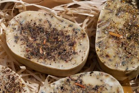 Decorative soap close up Stock Photos