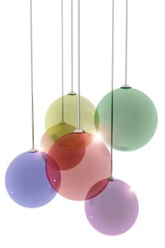 Decorative spheres Stock Illustration